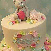 Pretty Teddy Cake