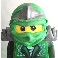 3D Lego Ninjago Green Ninja! 