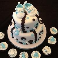 Baby shower cake