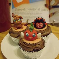 moshi monster cupcakes