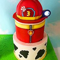 Paw Patrol cake party By Madl créations