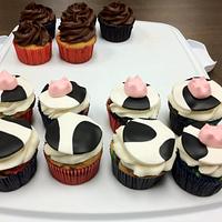 Udderly Cute Cupcakes