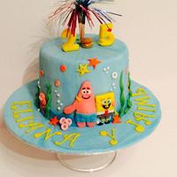Cake SpongeBob!!