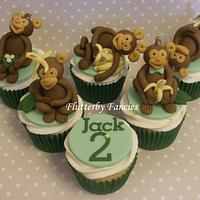 Cheeky Monkey Cupcakes