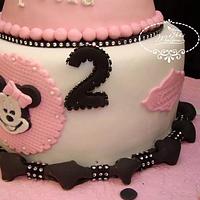 Minnie birthday cake