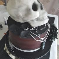 Gothic style Birthday cake 