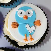 Hoot and Hootabelle Cupcakes