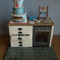 Squires Kitchen Competition Cake