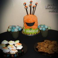 Monsters Birthday Cake