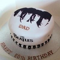 Beatles cake 