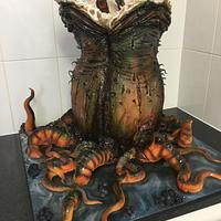 Alien Facehugger Cake International