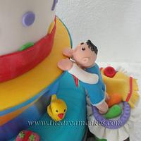 Mischief Managed! Baby's first birthday cake