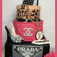 Designer Brands Sexy 21st ~ - Decorated Cake by - CakesDecor