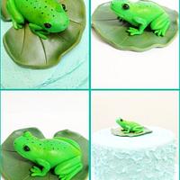 Frog on a Lilly pad