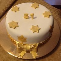 Birthday star cake