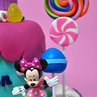 Mickey & Friends Candyland Cake