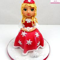 Christmas  Princess topper