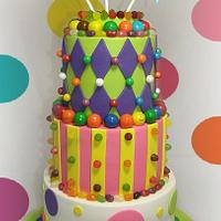 Sweet 16 Candy Cake