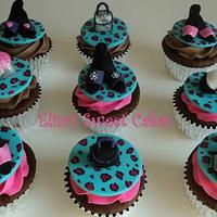 Shoes cupcakes