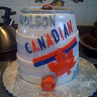 Molson Canadian Beer Keg