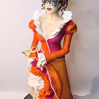 Masquerade lady - S.W.C.Collab