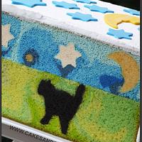 Cats, Moons and Stars Inside My Cakes