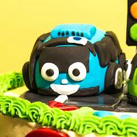 Tayo Bus cake