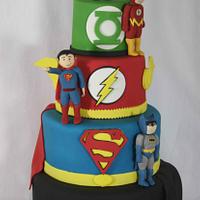 DC Superhero cake! - Cake by The Cake Cwtch - CakesDecor