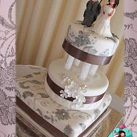Invitation Wedding Cake