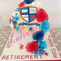 Retirements cakes