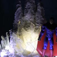 Superman Fortress of Solitude with Lighting  Effect