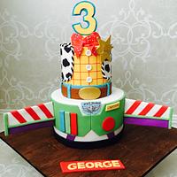 Toy Story Birthday cake