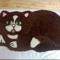 Kitty cay cake