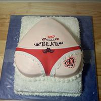 Thong butt birthday caek