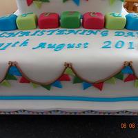 Christening Cake with a difference 