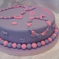 girly cake