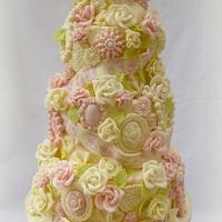 All You Need is Love wedding cake