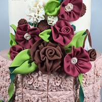 Cakesdecor Classic Fabric Flowers in sugar book review 