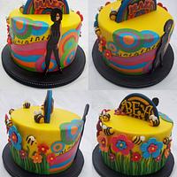 Double Sided Birthday Cake