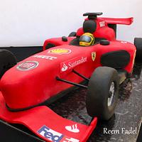 F1 race car