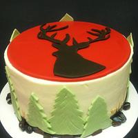 Cake for a hunter named Hunter