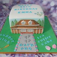 Pavilion cake