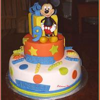 Michey Mouse Cake