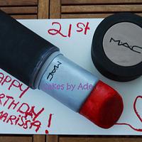 21st Birthday MAC makeup - July 2013