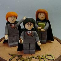 Lego Harry Potter cake