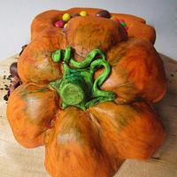 Pumpkin with sweet surprise