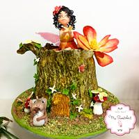 Fairy and Forest Cake