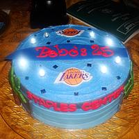 Staples Center/ Lakers cake