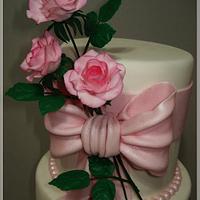Vintage Rose Cake.
