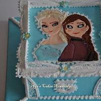 Royal icing Frozen